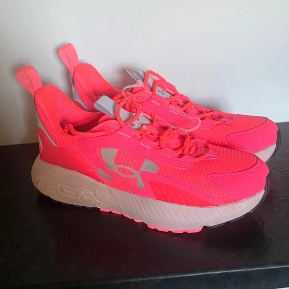 Under Armour Athletic Shoes - Pink and Gray - Picture 4 of 9